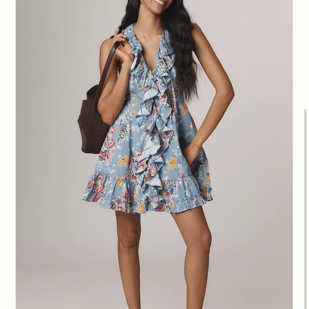 Love the Label Bowie Ruffle Mini Dress - Picture 4 of 10